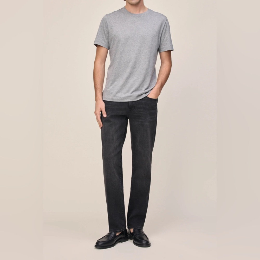Warp + Weft ORD Chicago Straight Jeans in Asphalt Size 30x32
